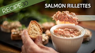 A salmon spread that will blow your mind known as Salmon Rillettes [upl. by Froh828]