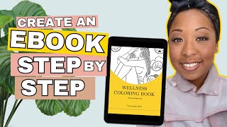 How To CREATE AN EBOOK using Canva Step by Step Tutorial [upl. by Ojillek655]