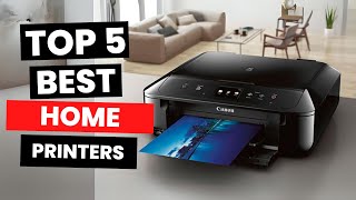 Top 5 Best Home Printers 2024 [upl. by Llemrej]