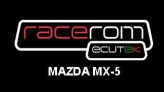 Mazda MX5 NC RaceROM Features [upl. by Ayouqes]