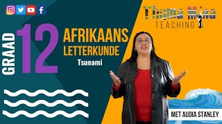 Gr12 Afrikaans Huistaal Letterkunde Tsunami  Kobus de Wet [upl. by Tabbatha]