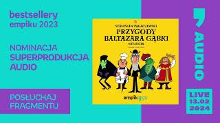 Bestsellery Empiku 2023  Przygody Baltazara Gąbki Superprodukcja Audio Empik Go [upl. by Ardnekan143]