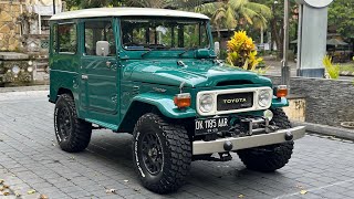 LAND CRUISER BJ40 1983 FULL RESTORASI [upl. by Ydderf455]