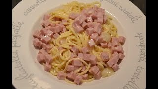 Spaghettis style carbonara light au cookeo [upl. by Harbison332]