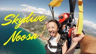 SKYDIVE 15000 FT IN NOOSA AUSTRALIA [upl. by Cirala]