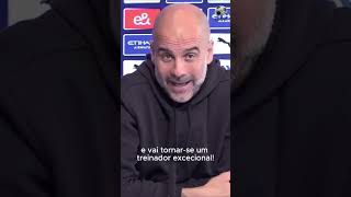 O melhor volante da história segundo Pep Guardiola👑 e será um grande treinador [upl. by Erised909]