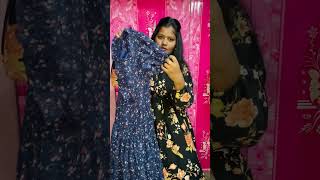 Maxi gown youtube meesho youtubeshorts [upl. by Nonnad606]