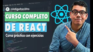 CURSO COMPLETO de React con ejercicios prácticos [upl. by Aitnom]