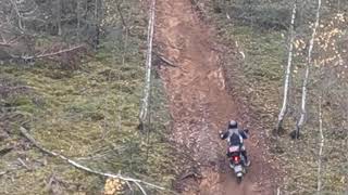 hill climb crash [upl. by Durno]