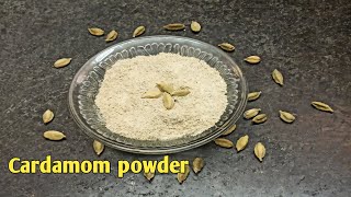 How to Make Cardamom Powder at Home Elaichi Powder recipeshannus kitchen [upl. by Wilde]