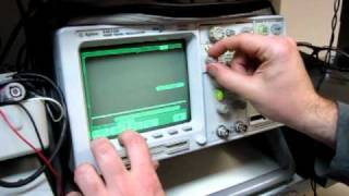 HP Agilent 54622D Asteroids Easter Egg ROCKON [upl. by Sellig899]