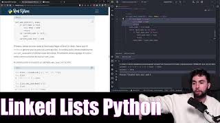 Hoy Linked Lists en Python  Estructuras de Datos y Algoritmos [upl. by Bernardine]