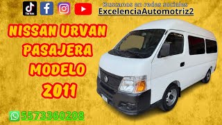 Nissan Urvan Modelo 2011 En Venta [upl. by Teddi]