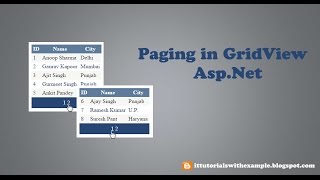 Paging in GridView ASP NET [upl. by Taylor]