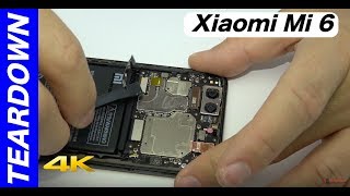 Xiaomi Mi6 Teardown Repair Guide [upl. by Yrallam]