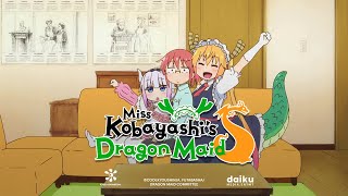 Miss Kobayashis Dragon Maid S — OFFICIAL TRAILER [upl. by Fanchet]