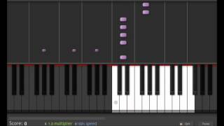 Beautiful Piano Song Synthesia  Cold by Jorge Méndez [upl. by Suzan]