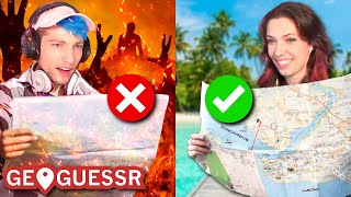 REZO wird von REVED komplett RASIERT  Geoguessr [upl. by Etteloc]