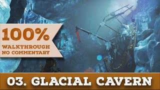 Rise of the Tomb Raider Walkthrough 1440p 100 Completion Survivor part 3 GLACIAL CAVERN [upl. by Anav401]