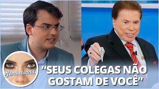 Dudu Camargo fala sobre apadrinhamento de Silvio Santos “era muito perseguido” [upl. by Llesram]