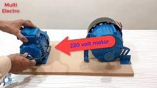 How To Make 220 Volt FREE ENERGY Generator With 220V Motor And Magnetic Alternator [upl. by Haswell803]