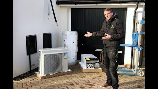 Installation Video of a Daikin Heat Pump [upl. by Quince]