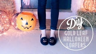 DIY Halloween Loafers  LaMadelynn [upl. by Shugart415]