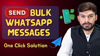 Send WhatsApp Bulk Messages in One Click  WhatsApp Marketing Tools [upl. by Maxentia690]