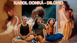 Karol Conká  Dilúvio  REACTION [upl. by Mehetabel]