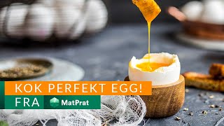 Koke egg  kjapt og greit  MatPrat [upl. by Moynahan210]