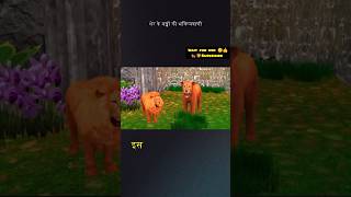 Sher ke bachcho ki bhavishyavani sherwala cartoon story jangletoons [upl. by Hebbe]