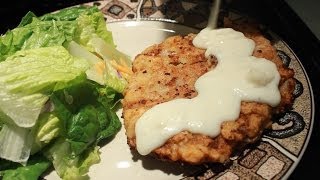 Chicken Fried Steak w Cream Gravy Texas Style [upl. by Tuttle396]