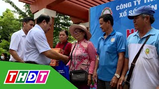 Công ty xổ số kiến thiết Đồng Tháp tri ân người bán vé số  THDT [upl. by Ayatal]