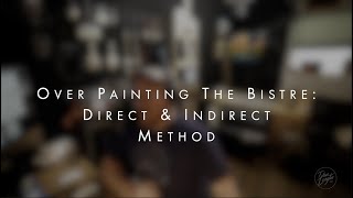 Over Painting a Bistre Direct amp Indirect Method to Build Textures [upl. by Shem]