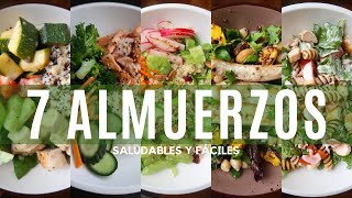 UNA SEMANA DE ALMUERZOS SALUDABLES  Nuevas recetas Michela Perleche [upl. by Otrebcire441]