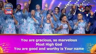 Pastor Chris Moment Of Worship at the Healing Streams Live Healing Service [upl. by Akirat351]