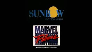 Sunbow EntertainmentMarvel Films Logo Combo 19951998 For Benjamin Alvarado [upl. by Dyoll102]