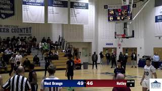 Boys Varsity Basketball vs Nutley [upl. by Dredi]