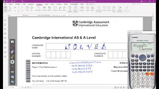 970912MJ24  CAIE AS amp A LEVEL PURE MATHEMATICS 1 MAYJUNE 2024 Paper 12 [upl. by Shepley619]