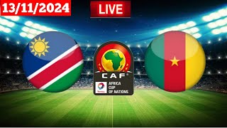 Namibia Vs Cameroon  CAF Africa Cup of Nations Live Match Score 🛑 [upl. by Rramed]