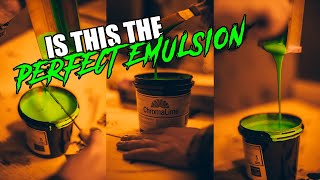 The Best Emulsion On The Market  SCREEN PRINTING  ChromaLime [upl. by Badger887]