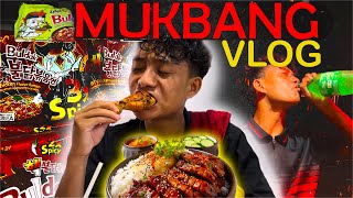 Mukbang🍖🍔ll late night cooking 🍳 ll ramen 🍜 ll Arunachal Pradesh 🇮🇳 northeast dailyvlog [upl. by Ekal]