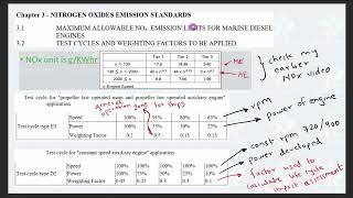 NOx Technical Code Part 2 MEO orals amp Writtens Marpol Annex 6 [upl. by Fifine]