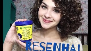 RESENHA MÁSCARA ARGAN OIL  Lola [upl. by Aihtak473]