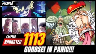 ONE PIECE CHAPTER 1113 FULL NARRATED  GOROSEI IN PANIC  THE THRUE BEGINS [upl. by Aires]