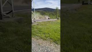 Dachowanie Clio Rajd Świdnicki 2024 crash dzwon dach action rally rallycar [upl. by Gnoy]