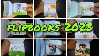 Flipbooks Compilation 2023 by Iklas Channel [upl. by Eltsyek918]