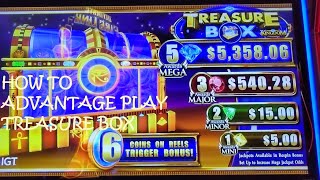 How to Beat quotTreasure Boxquot Slot Machine What to look for amp how to advantage play it [upl. by Hpeseoj]