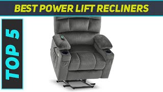 Top 5 Best Power Lift Recliners in 2024 [upl. by Arayk]