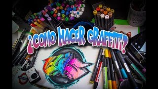 ¿COMO HACER GRAFFITI  Tutorial y tips [upl. by Emmey]